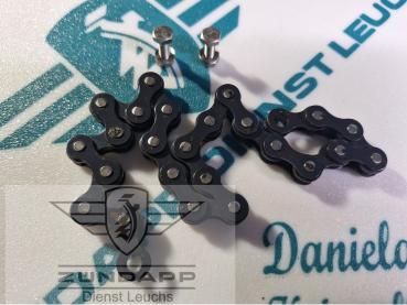 Zündapp R & RS Kickstarterkette 25 Glieder inklusive Montageset !